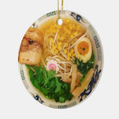 Pork Ramen Noodle Soup Keramisch Ornament (Links)