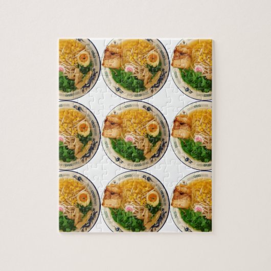 Pork Ramen Noodle Soup Legpuzzel (Verticaal)