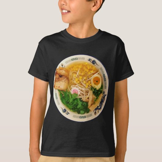 Pork Ramen Noodle Soup T-shirt (Voorkant)