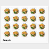Pork Ramen Noodle Soup Vierkante Sticker (Vel)