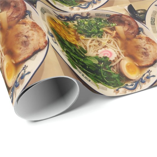 Pork Ramen Noodles Cadeaupapier (Rol Hoek)