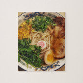 Pork Ramen Noodles Legpuzzel (Verticaal)