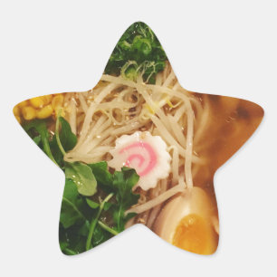 Pork Ramen Noodles Ster Sticker