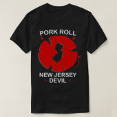 Pork Roll New Jersey Duivel Ontbijt Eten Pine Bar T-shirt (Design voorkant)