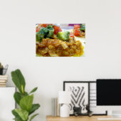 Pork tostada poster (Thuiskantoor)