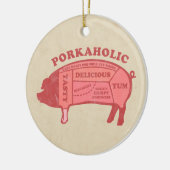 Porkaholic Ornament (Links)
