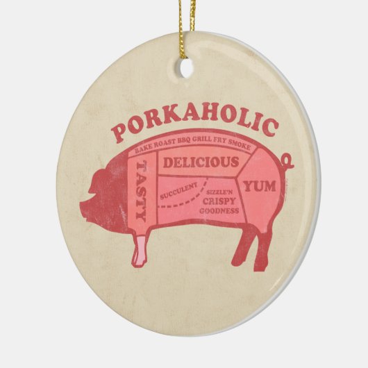 Porkaholic Ornament (Links)