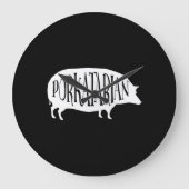 Porkatarian BBQ Pig Grote Klok (Voorkant)