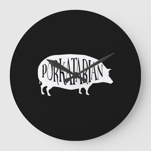 Porkatarian BBQ Pig Grote Klok (Voorkant)