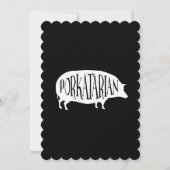 Porkatarian  BBQ Pig Kaart (Voorkant)