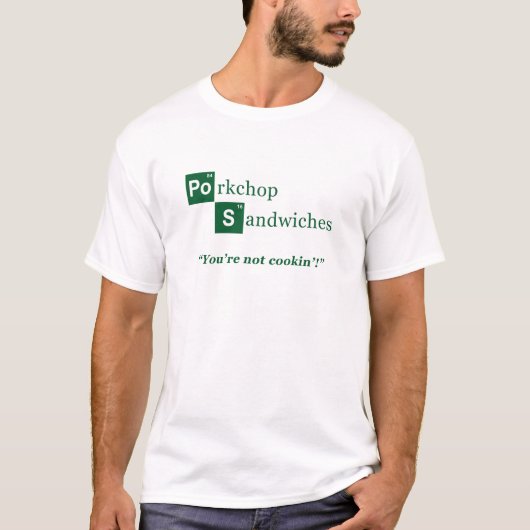 Porkchop Sandwiches Parody Logo T-shirt (Voorkant)