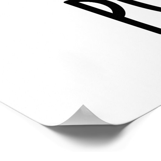 Porkcorn Funny Popcorn Pun Poster (Hoek)