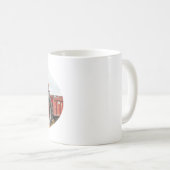 porker on a tractor mug koffiemok (Voorkant rechts)