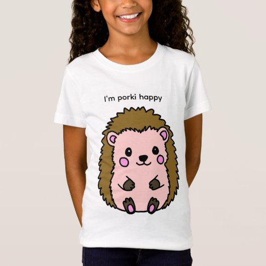porkipine  t-shirt (Voorkant)