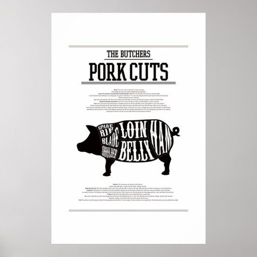 PORKSNIJDEN, POSTERS (Voorkant)