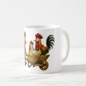 Porky Chauffeurs the Pecking Posse Koffiemok (Voorkant rechts)