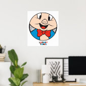 Porky Dotty Icon Poster (Thuiskantoor)
