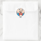 Porky Dotty Icon Vierkante Sticker (Tas)