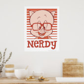 Porky - Nerdy Poster (Keuken)