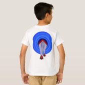 Porky Palin - Boys Ringer Tshirt - 2 zijden (Achterkant volledig)