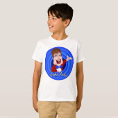 Porky Palin - Boys Ringer Tshirt - 2 zijden (Voorkant volledig)