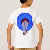 Porky Palin - Boys Ringer Tshirt - 2 zijden (Achterkant)