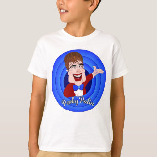 Porky Palin - Boys Ringer Tshirt - 2 zijden