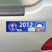 Porky Palin Bumpersticker (Op auto)