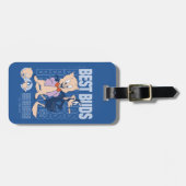 Porky Pig & DAFFY DUCK™ Best Buds Bagagelabel (Voorkant horizontaal)
