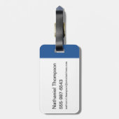 Porky Pig & DAFFY DUCK™ Best Buds Bagagelabel (Achterkant verticaal)