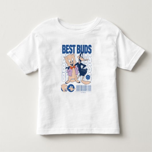 Porky Pig & DAFFY DUCK™ Best Buds Kinder Shirts (Voorkant)