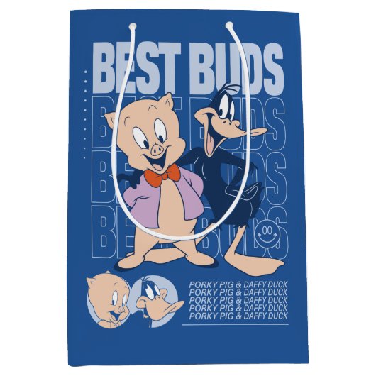 Porky Pig & DAFFY DUCK™ Best Buds Medium Cadeauzakje (Voorkant)