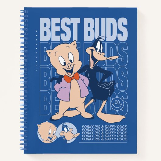 Porky Pig & DAFFY DUCK™ Best Buds Notitieboek (Voorkant)
