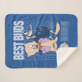 Porky Pig & DAFFY DUCK™ Best Buds Sherpa Deken (Voorkant (horizontaal))