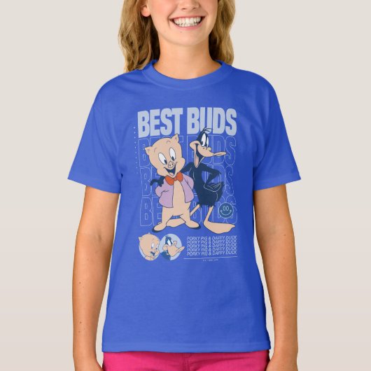 Porky Pig & DAFFY DUCK™ Best Buds T-shirt (Voorkant)
