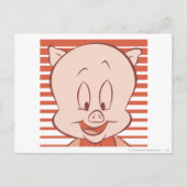 Porky Pig Expressive 23 Briefkaart (Voorkant)