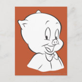 Porky Pig Expressive 4 Briefkaart (Voorkant)
