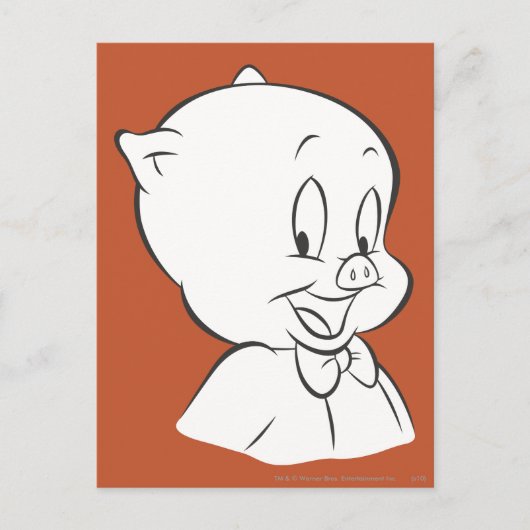 Porky Pig Expressive 4 Briefkaart (Voorkant)