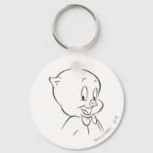 Porky Pig Expressive 4 Sleutelhanger (Voorkant)