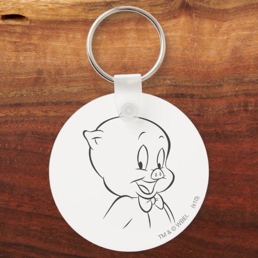 Porky Pig Expressive 4 Sleutelhanger (Voorkant)