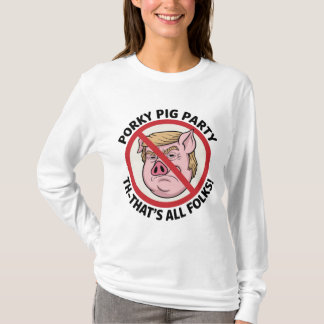 Porky Pig-feest: Game Over voor eenpartijregering T-shirt