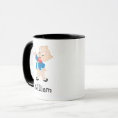 Porky Pig | Klassieke Pose Mok (Voorkant links)