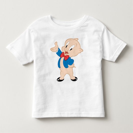 Porky Pig | Klassieke post Kinder Shirts (Voorkant)