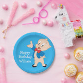 Porky Pig | Klassieke post Papieren Bordje (Feest)