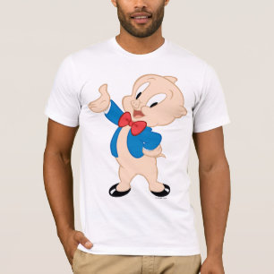Porky Pig   Klassieke post T-shirt
