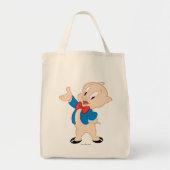 Porky Pig | Klassieke post Tote Bag (Voorkant)