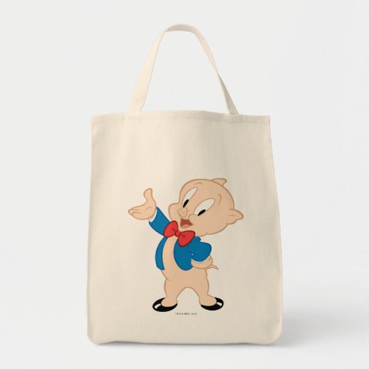 Porky Pig | Klassieke post Tote Bag (Voorkant)