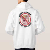 Porky Pig Party: Game Over for One-Party Rule Hoodie (Achterkant)