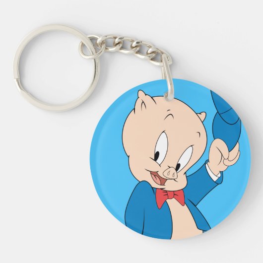 Porky Pig | PET Sleutelhanger (Voorkant)