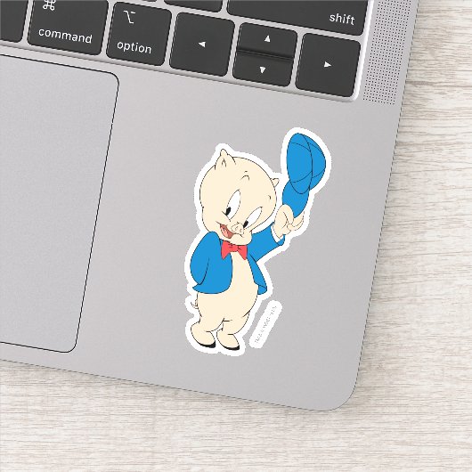 Porky Pig | PET Sticker (Detail)